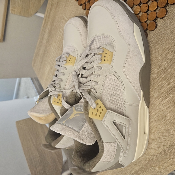 Nike Air Jordan 4 Retro Gray Sneakers